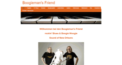 Desktop Screenshot of boogiemansfriend.de